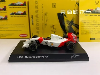 1/64 KYOSHO McLaren MP4/8 Ayrton Senna F1 1993 s dummy podpis Zbierky die-cast zliatiny auto dekorácie model hračky