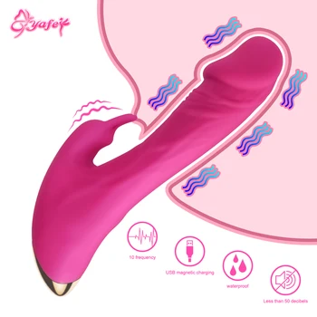 10 Rýchlosti Vibrátor G-Spot Vibrátor pre Ženy Vaginálne Análny Masáž Klitorálny Stimulácia Erotické, Sexuálne Hračky pre Ženy, Ženské Masturbator