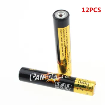 12PCS/VEĽA 1,5 V Batérie AAAA LR61 Ultra Digitálne Alkalické Batérie E96 4A Primárne Suché Batérie Batérie pre bluetooth reproduktor