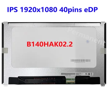 14.0 palcový Notebook LCD Dotykový Displej B140HAK02.2 Pre DELL Latitude 7480 7490 Matrice LED IPS Panel Displeja FHD 1920x1080 40pins eDP
