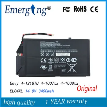 14,8 v V Nový, Originálny Notebook Batérie pre HP Envy TouchSmart 4 akku EL04XL 681879-541 HSTNN-UB3R HSTNN-IB3R