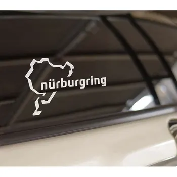 15x8cm Pre Auto Auto/Nárazník/Okno Vinyl Odtlačkový Nálepky, Nálepky Dekor Nurburgring da-45fe