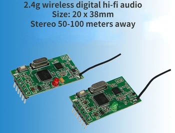 2.4 G Bezdrôtový Digitálny Zvukový Modul/bezdrôtový Reproduktor/bezdrôtové Hi-fi Modul/bezdrôtový Reproduktor Adaptér