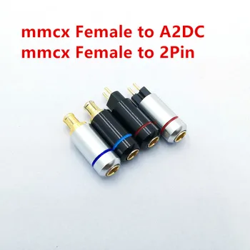 2 ks mmcx žena na A2DC/ 0.78 mm 2Pin zákazku univerzálny pin Pätice mmcx kábel kábel adaptéra