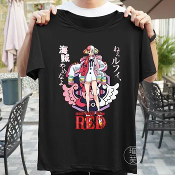 2022 Divadelné Edition Film Red UTA T-shirt Luff Módne Bežné 3D Tlač Krátky Rukáv Harajuku O-Krku