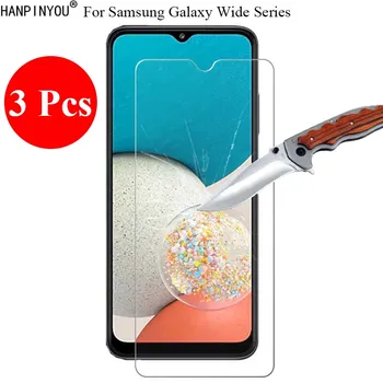 3 Ks/Veľa Nových 9H 2.5 D Tvrdeného Skla Screen Protector Samsung Galaxy Wide5 Wide4 Široký 5 4 Ochranný Film + Čisté Nástroje