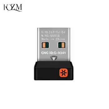 Bezdrôtový Modul Prijímača Zjednotenie USB Adaptér Pre Myš Logitech Klávesnice Pripojenie 6 Zariadenia Pre MX M905 M950 M505 M510 M525 1pc