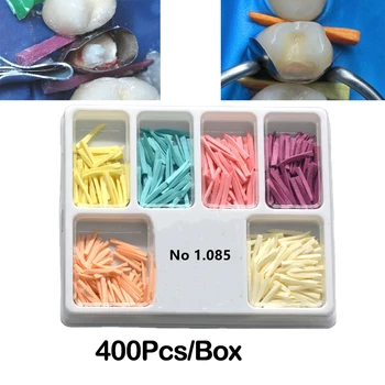 Cesoon 400pcs/Box Zubné Upevnenie Drevených Klinov Medzizubné Štylistickými Matice 1.085 Zuby Obnova Stomatológia Lab Materiálov