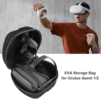 Cestovné puzdro pre Oculus Quest Quest 2 VR Headset Dotyk Radiče Hard Shell EVA Prípade Skladovania
