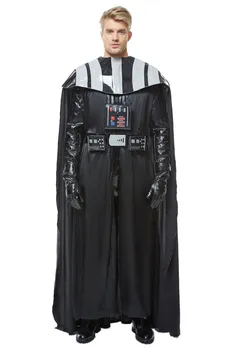 Film Darth Cosplay Vader Kostým Čiernej Uniforme Jumpsuit Oblek Halloween Vianočný Kostým Pre Mužov Halloween Party Plná Sada