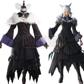 Final Fantasy XIV FF 14 r'shtola/Ya Shutora Cos Cosplay Kostým Party Vianoce, Halloween Zákazku Akejkoľvek Veľkosti