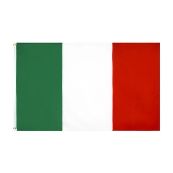 FLAGDOM 3x5Fts 90X150cm Zelená Biela Červená Taliansko talianskej Vlajky