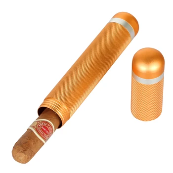 GALINER Luxusné Cigary Trubice Humidor Kovové Tabaku Príslušenstvo Pre 1 Cigaru Prípade Prenosné Cestovné Humidor Box
