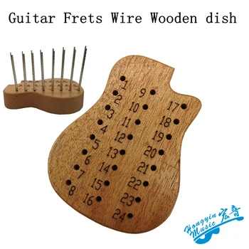 Gitara Podvalov, drôt drevené misky Pevné Khaya Dreva Úložný Box Pre Pádlo šálku Čaju mat