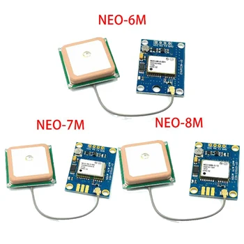 GY-NEO6MV2 NEO-6M GPS Letu Regulátora Modul 3V-5V WithSuper Silné Keramické Antény pre Arduino EEPROM APM 2.5 Smart Home Časť