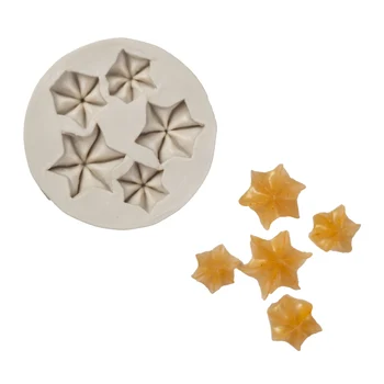 Hot Predaj Remeselných Povrch 3D Kvet Fondant Silikónové Formy Formy na Pečenie Koláča Cookies Forme Čokolády Mydlo Cukru Pre Kuchyňa