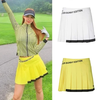 Majster bunny Golf sukne anti-svetlo sukne golfové oblečenie slim athleisure rýchle sušenie skladaný krátke sukne jar a leto