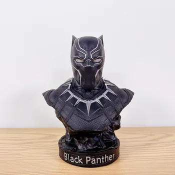 Marvel hrdinu Black Panther Iron man MK42 Poprsie Akcie obrázok živice sochu Zberu model domáce Dekorácie Umenie Sochárstvo Remeslá