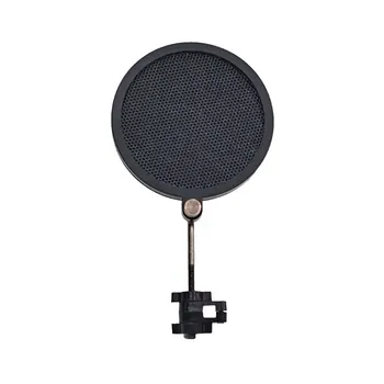 Mikrofón Pop Filter, 3-palcový dvojvrstvový Mic Masku, Mini, Otočná Pop Štít Obrazovke Pokrytie Mobilného Telefónu Karaoke Hluku Príslušenstvo
