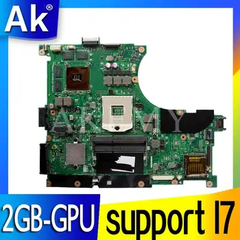 N56VB základná doska Pre Asus N56VM N56VB N56VV N56VZ Notebook doske REV2.0 N56VB 2G-GPU podporu I7 originál
