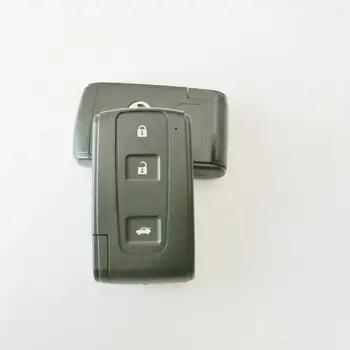 Náhradné smart remote tlačidlo shell 3 tlačidlo príveskom prípade Toyota Avensis KORUNY Verso Prius