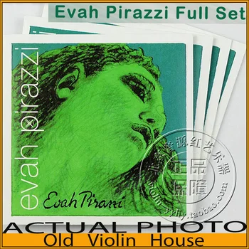 Originálne,Pirastro Evah Pirazzi husľové struny,(419021) celý súbor,Stredné s Loptou-End,vyrobené v Nemecku,Hot predaj