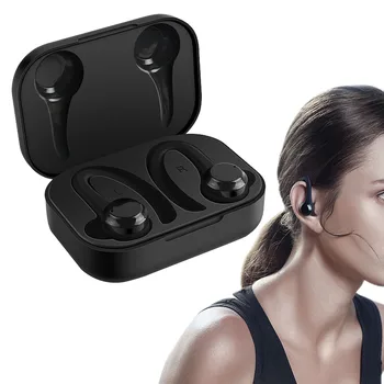 Over-Ear Športové Bezdrôtové Slúchadlá IPX6 Nepremokavé Bezdrôtové Stereo Slúchadlá Pre Vnútorné Telocvični so Systémom potlačenie Šumu Slúchadlá