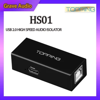 POLEVA HS01 USB 2.0 High Speed Zvukový Izolant Kompatibilný s High-res Audio Prenos Nízku latenciu POLEVOU HS01 USB 2.0 Hig