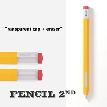 Pre Apple Ceruzka 1. a 2. Generácie Tabletu Perom Silikónové puzdro na Ceruzku Prenosný Ochranný Kryt