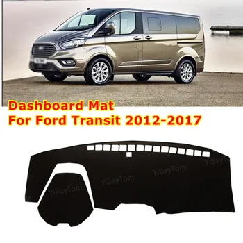 Pre Ford Transit Tourneo Custom 2012~2017 Anti-Slip Mat Slnečník Dashmat Chrániť Koberec Panel Kryt Pad Príslušenstvo