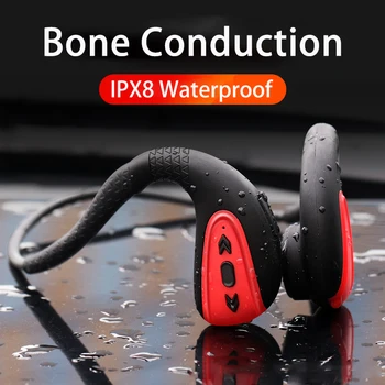 Pre Xiao Q1 Kostné Vedenie Športové Slúchadlá Bluetooth Slúchadlo vstavanú Pamäť s kapacitou 8 gb IPX8 Vodotesné Slúchadlá Pre Plávanie Beh