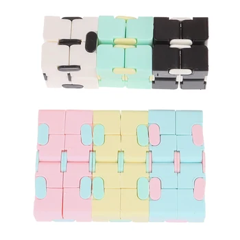Puzzle Kocky Odolné Nádherné Dekompresný Hračka Infinity Magic Cube Pre Dospelých, Deti, Fidget Prípade Relaxačná Úzkosť Stôl Hračka
