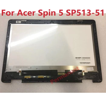 Pôvodné 13.3 IPS matricou Pre Acer Spin 5 SP513-51 N16W1 Obrazovka LCD+Dotyk Digitalizátorom. Montáž B133HAB01.0 LQ133M1JW07 LM133LF1L02