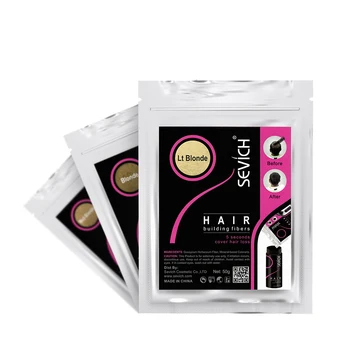 Sevich 100g Vlasov a Vlákien 10 Farba Keratín Hair Budovy Fiber Powder Okamžitý Rast Vlasov Vlákniny Náplň 50g Výrobok pre Starostlivosť o Vlasy