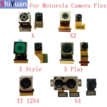 Späť Zadný Fotoaparát na Prednej strane Flex Kábel Pre Motorola Moto X4 X X2 X X Štýl Hrať XT1254 Hlavný Fotoaparát Modul Oprava Náhradných Dielov