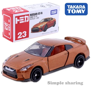 Takara Tomy Tomica Č. 23 Nissan GT-R 1:62 Auto Zliatiny Hračky Motorových Vozidiel Diecast Kovový Model