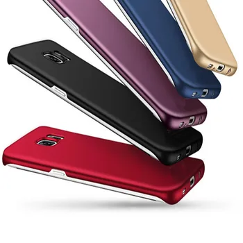 Tenký, Pevný PC obal pre Samsung Galaxy S5 S6 S7 Okraji S6 S7 S8 S9 Plus S8 S9 Shockproof Zadný Kryt Telefónu Ochranný Kryt Case