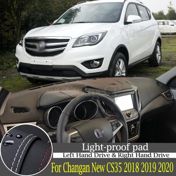 Vysoko kvalitné kožené prístrojový panel ochranu podložky a svetlo-dôkaz pad pre Changan Nové CS35 2018-2020 auto styling príslušenstvo