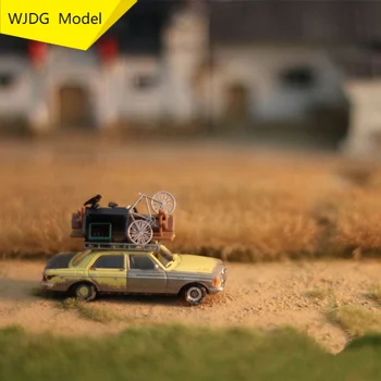 WJDG Model Model, takže ryžové pole série scény Model tráva vhodná pre 1:72/1:87HO vlak piesku tabuľka DIY miniatúrne krajiny