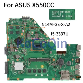 X550CC Pre ASUS X550C X550V Y581C X550CL X552C R510C X550VB I5-3337U Notebook Doske REV.2.0 Notebook Doska