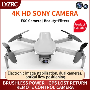 XYRC L500 PRO GPS Drone 4K Dual HD Kamera Profesionálne Letecké Fotografie Striedavý Motor Skladacia Quadcopter RC Vzdialenosť 1200M
