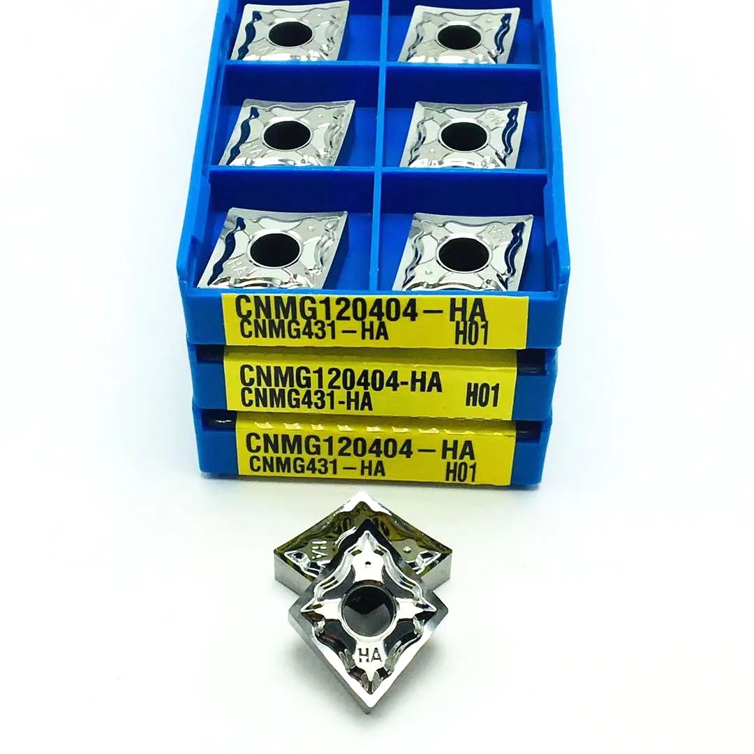 CNMG120404 HA H01 Valcové otáčania nástroja čepeľ z karbidu CNC meď a hliník rezného nástroja hliníkový kotúč otáčania kotúča Obrázok 0