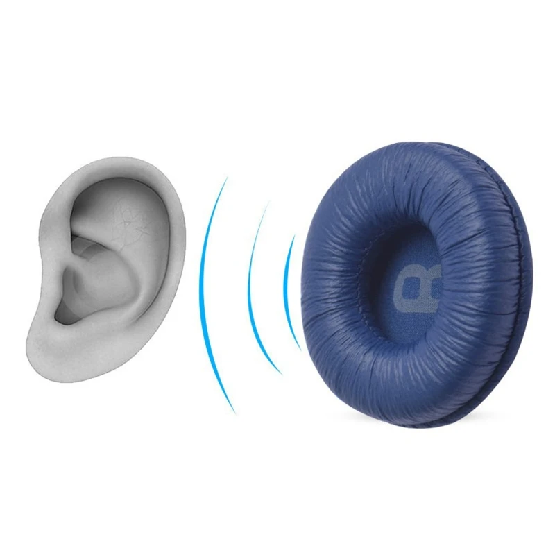 Elastické Uší chrániče sluchu forJBL T500BT T450 Slúchadlá Priedušná Ucho Vankúš DXAC Obrázok 1