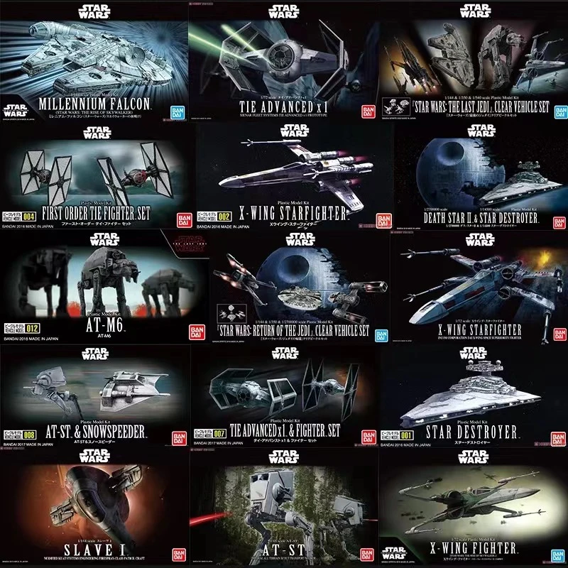 Banbai Star Wars 9 Galaktickej Ríše Star Destroyer X-Wing Starfighter Exekútor NA-NA Montáž Montáž Model Kolekcie Hračky Obrázok 1