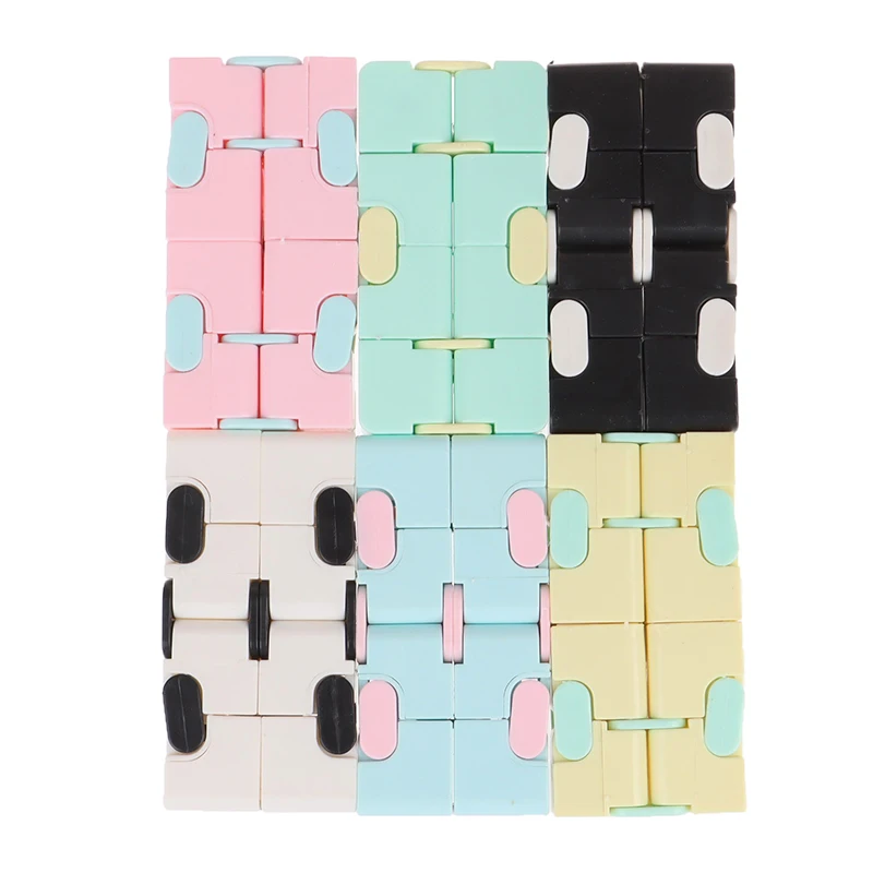 Puzzle Kocky Odolné Nádherné Dekompresný Hračka Infinity Magic Cube Pre Dospelých, Deti, Fidget Prípade Relaxačná Úzkosť Stôl Hračka Obrázok 4