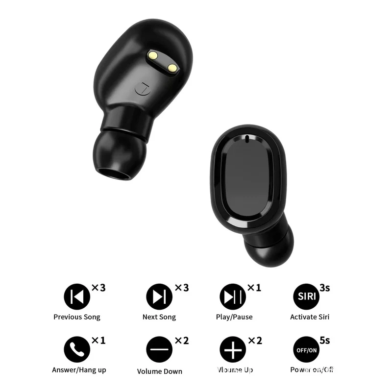 Lacné TWS Slúchadlá Bluetooth Fone Bezdrôtové Slúchadlá Doprava Zadarmo Air Pro Slúchadlá s Mikrofónom Headset Stereo In-Ear Slúchadlá Obrázok 4