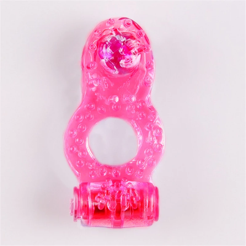 Dlhšie Ejakulácie Penisu Penis Krúžok Silikónový Vibrátor Dual Radosť Klitoris Stimulátor Pár Sexuálne Hračky Pre Mužov Muž Dospelých Produkty Obrázok 4